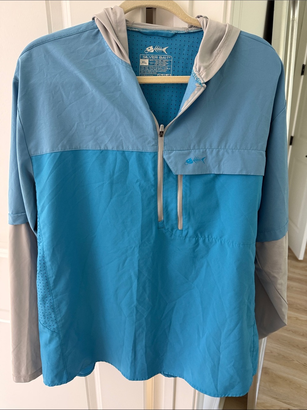 Silver Bait Fishing Quarter Zip